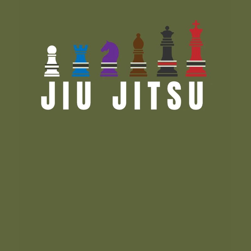 Formation de cadeau de Jiu Jitsu comme les échecs pour BJJ Grappli