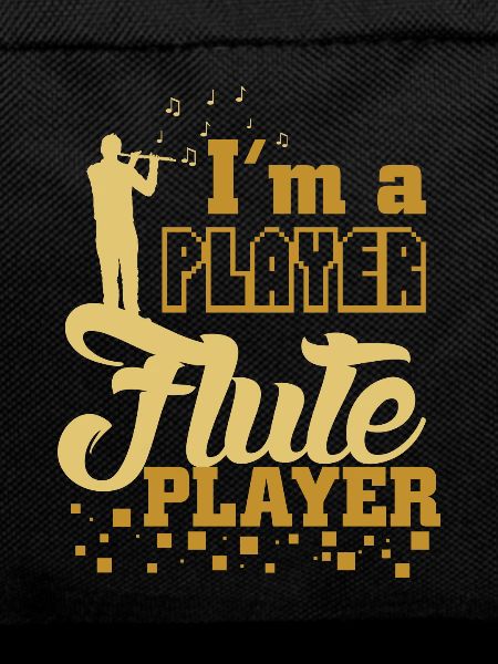 Transverse flute saying