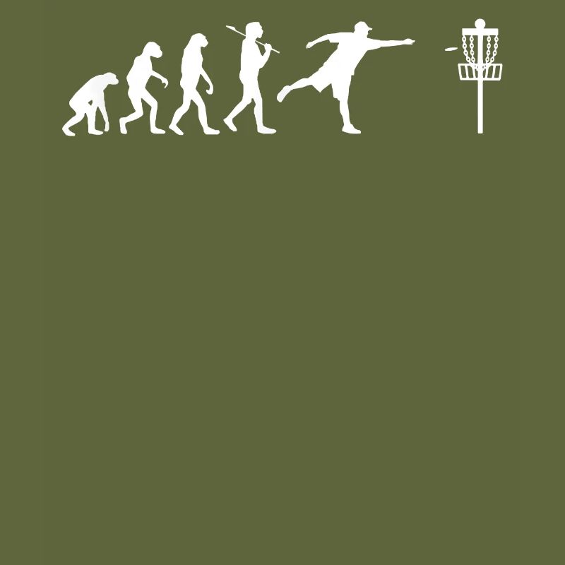 Disc Golf Evolution Funny Disc Golferss