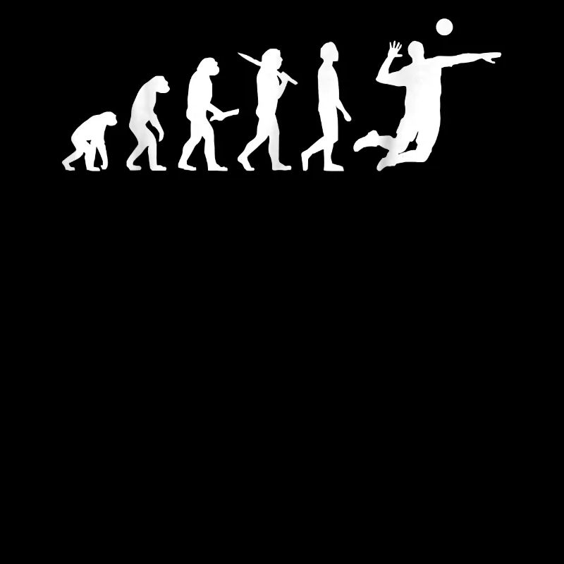 Funny Volleyball Evolution For Volleyball Players