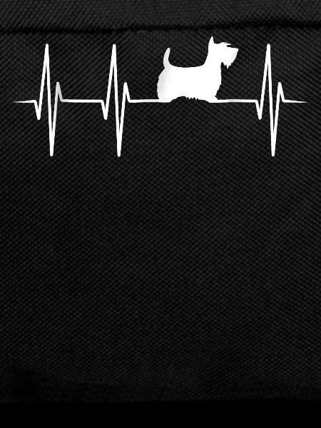 Scottish Terrier dog Heartbeat Scottie