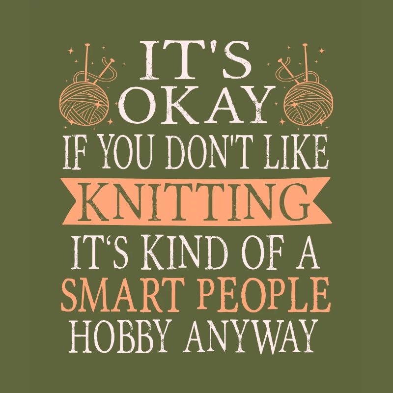 Knitting funny