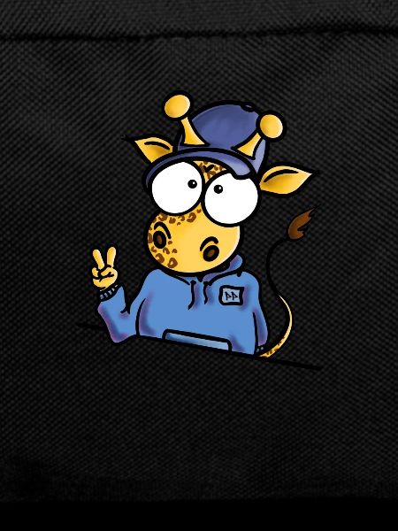 Giraffe with Cap Peace