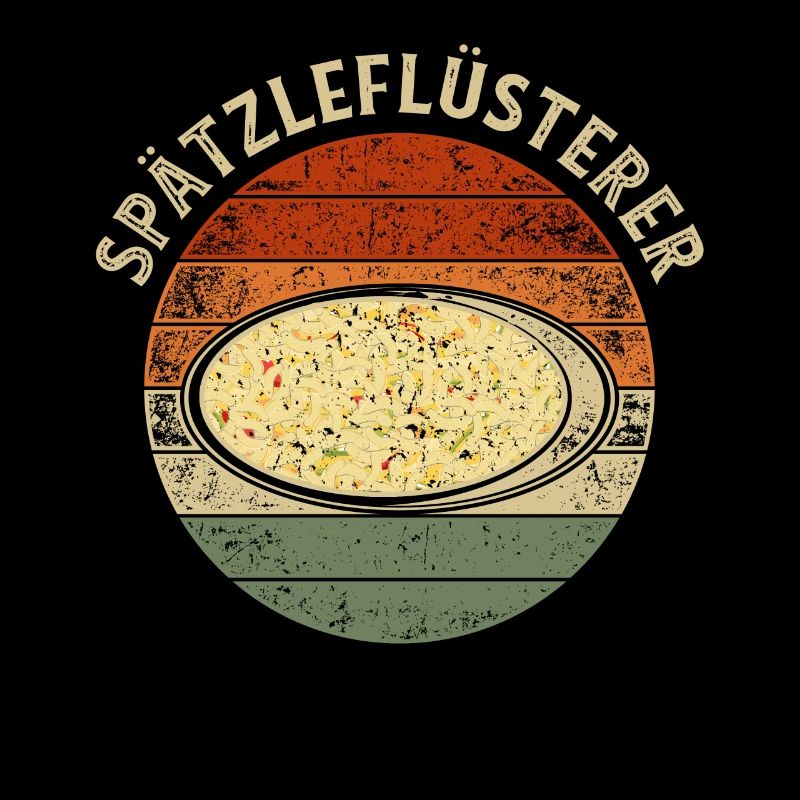 Retro Spätzleflüsterer Schwaben Spätzle