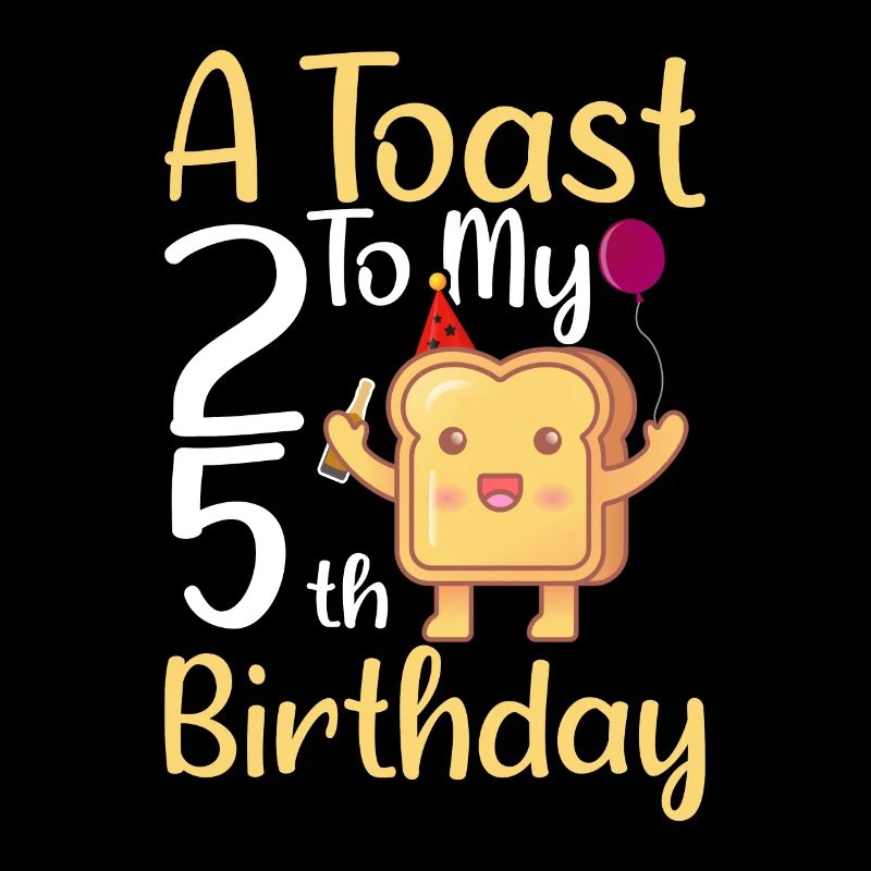 25. Geburtstag Geburtstagsgeschenk