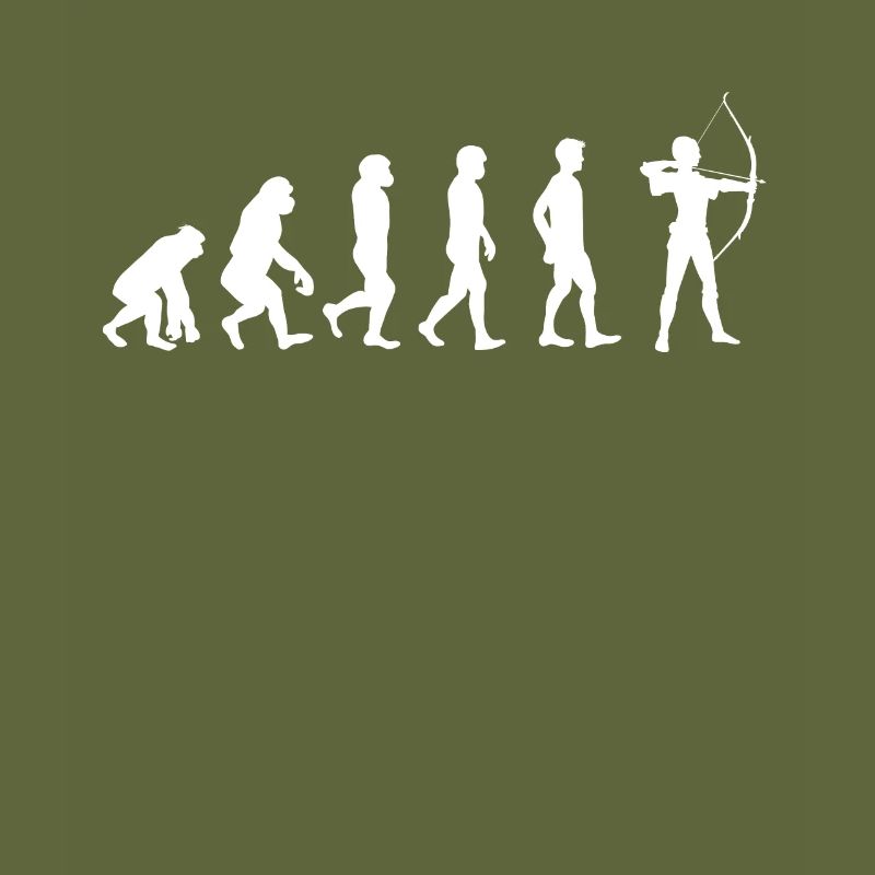 Evolution des Bogenschießens