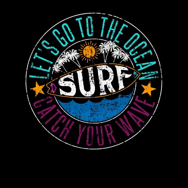 Allons à l'océan SURF Attrapez votre vague