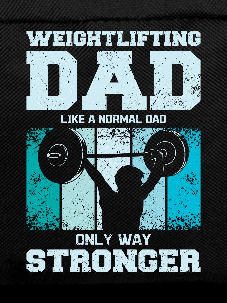 Weightlifting Father Gym Dad