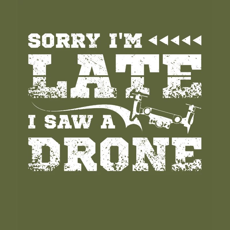 I saw a drone