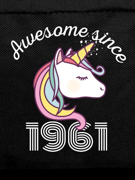Funny Birthday Awesome Since 1961