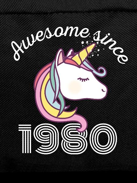 Funny Birthday Awesome Since 1980