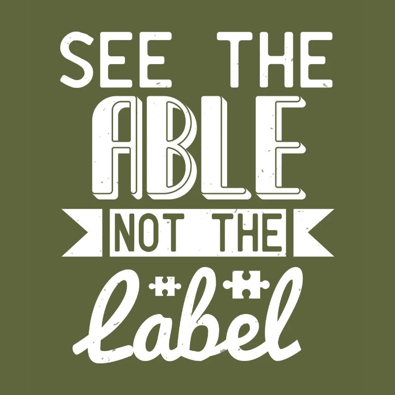see the able not thee label