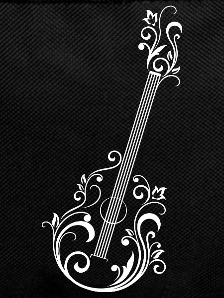 Artistic guitar design