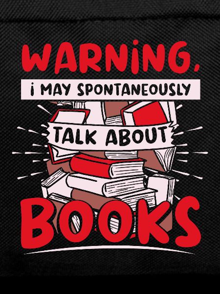 May spontaneously talk about books