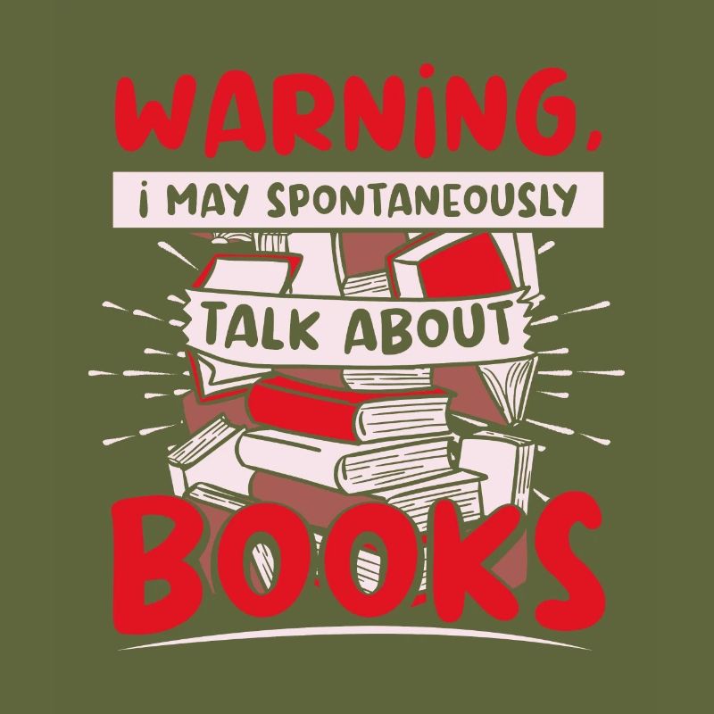 May spontaneously talk about books