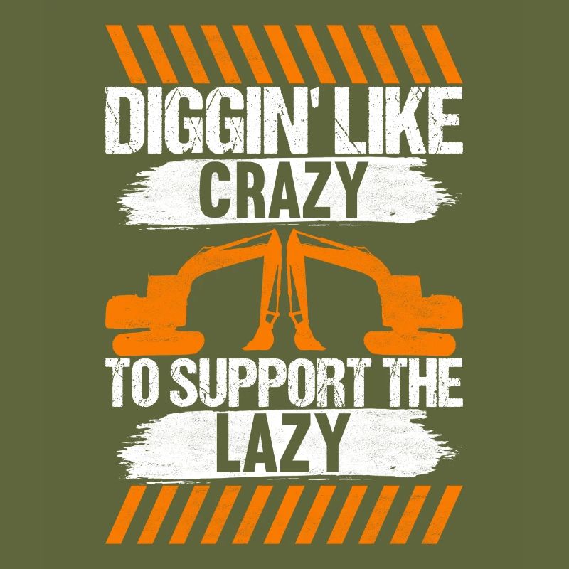 Baustelle Bagger Baggerfahrer