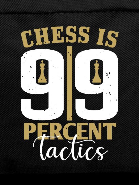 Chess is 99 percent tactics