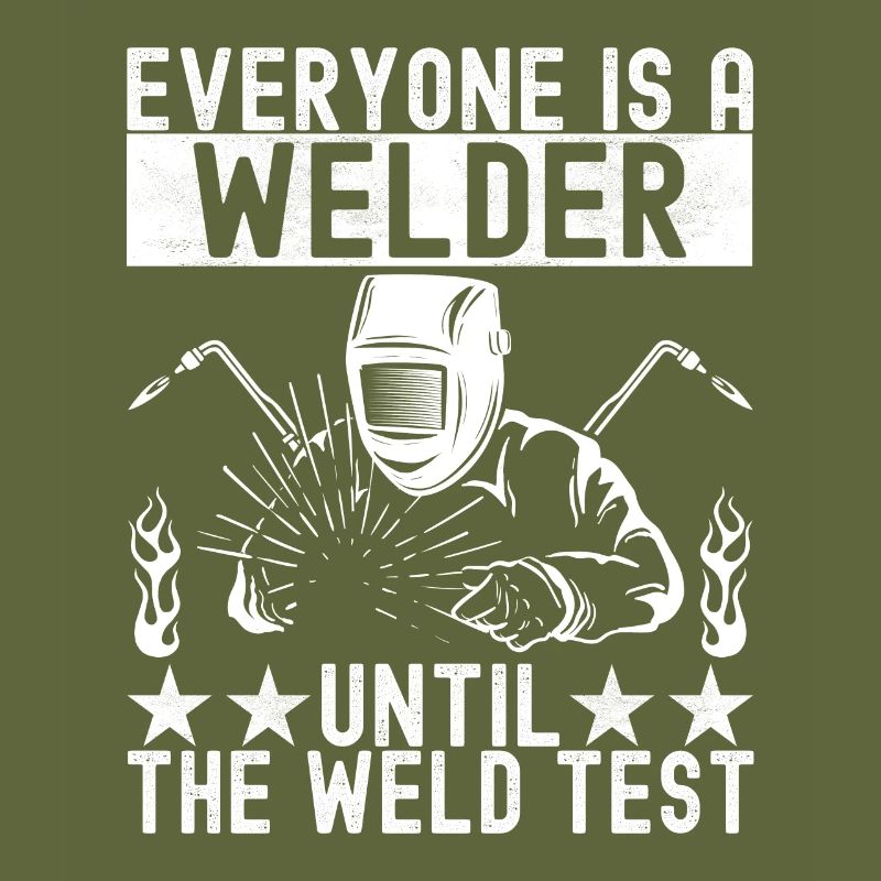 Welder welding
