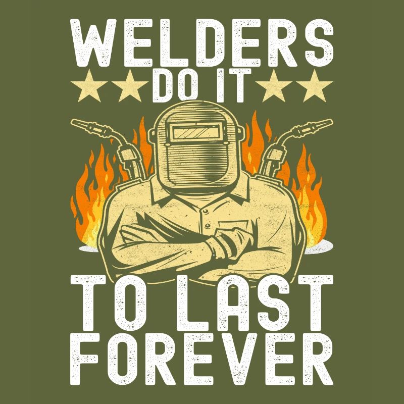 Welder welding