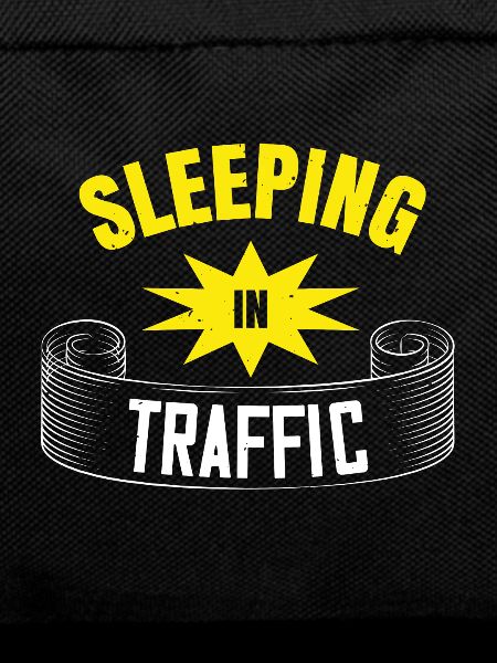 sleeping in traffic