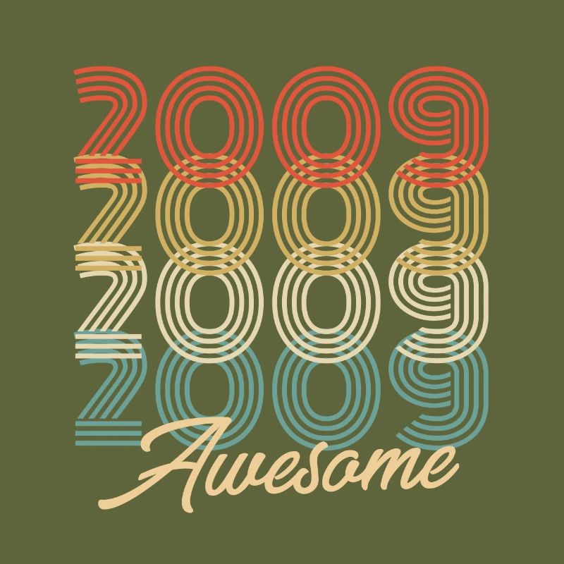Lustiger Geburtstag Awesome 2009