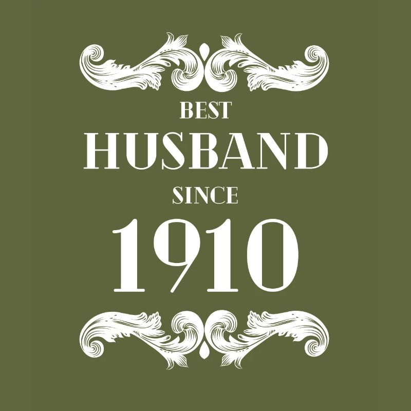Bester Ehemann seit 1910 Hochzeitstag