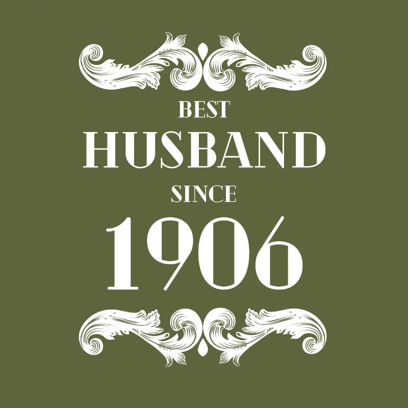 Bester Ehemann seit 1906 Hochzeitstag