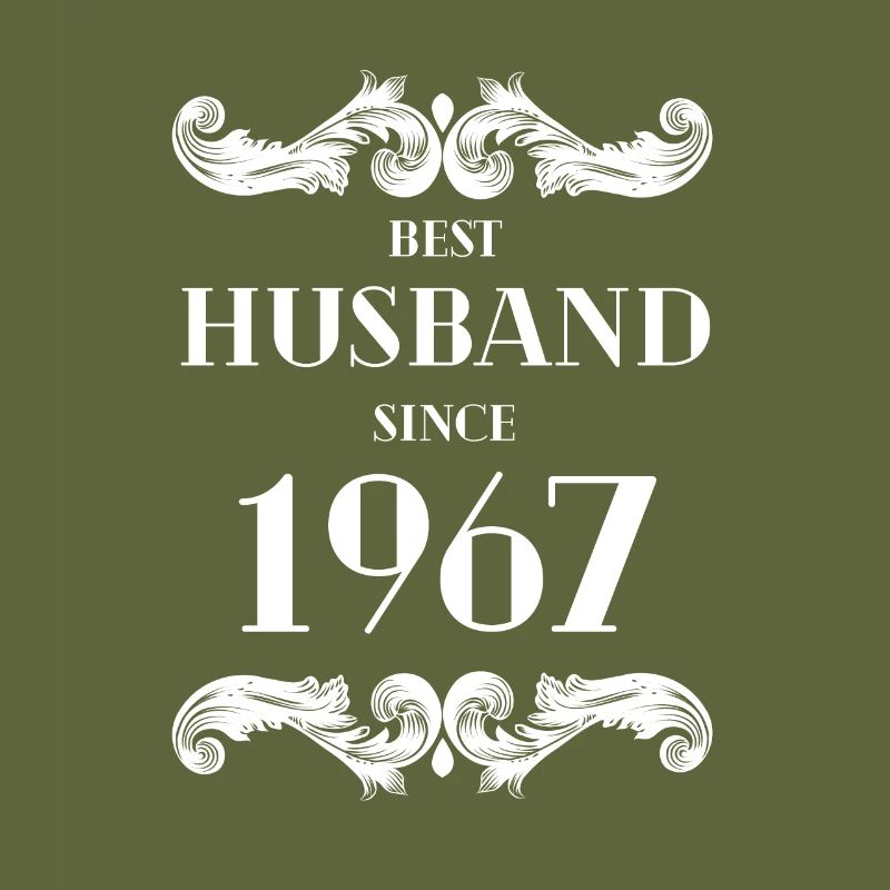 Bester Ehemann seit 1967 Hochzeitstag