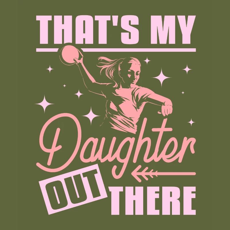 C’est mon doughter là-bas handball