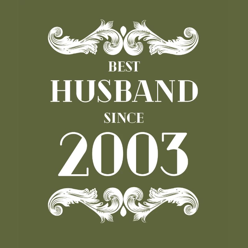 Bester Ehemann seit 2003 Hochzeitstag