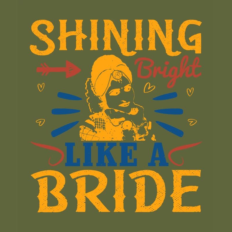 Shining bright like a bride