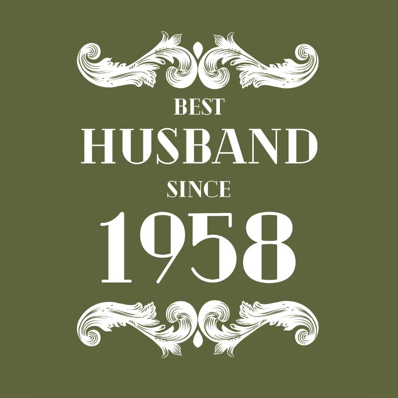 Bester Ehemann seit 1958 Hochzeitstag