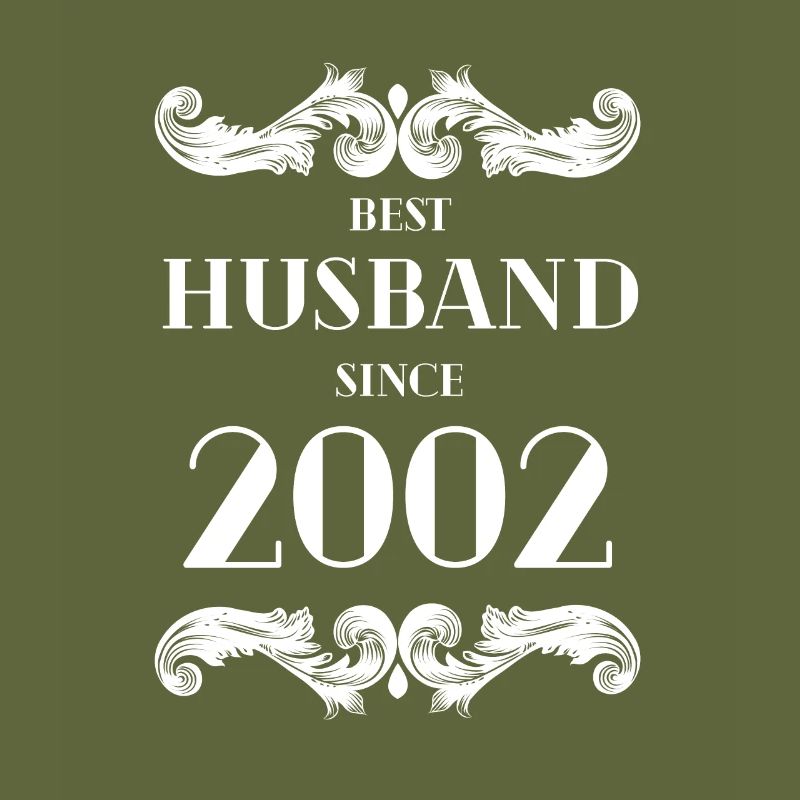 Bester Ehemann seit 2002 Hochzeitstag