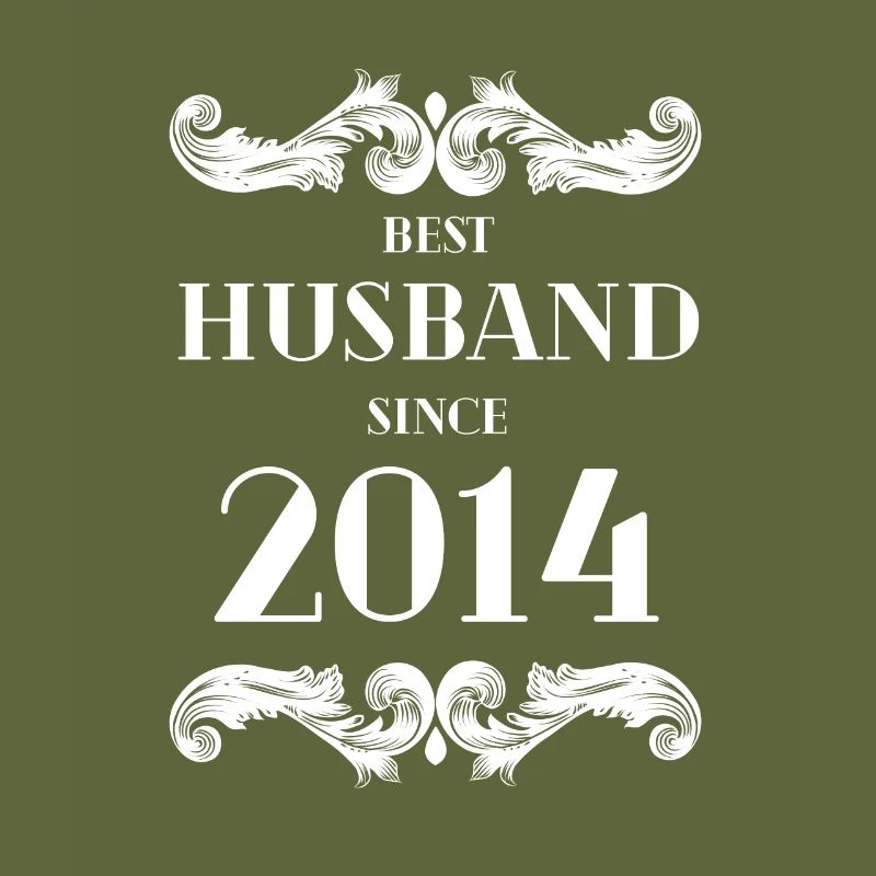 Best Husband Since 2014 Wedding Anniversary