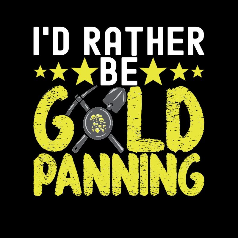 Goldgräber Goldschürfen