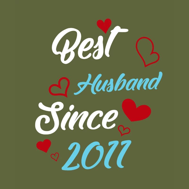 Bester Ehemann seit 2011 Hochzeit