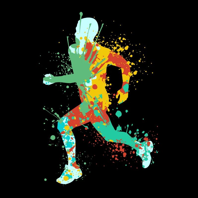 Splash Laufen Joggen