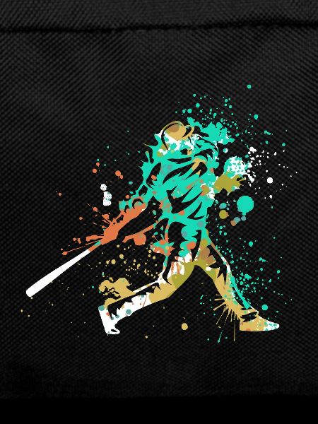 Splash Art Baseball Player