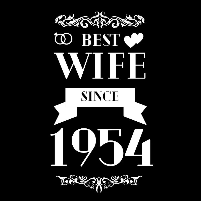 Beste Ehefrau seit 1954 Hochzeitstag