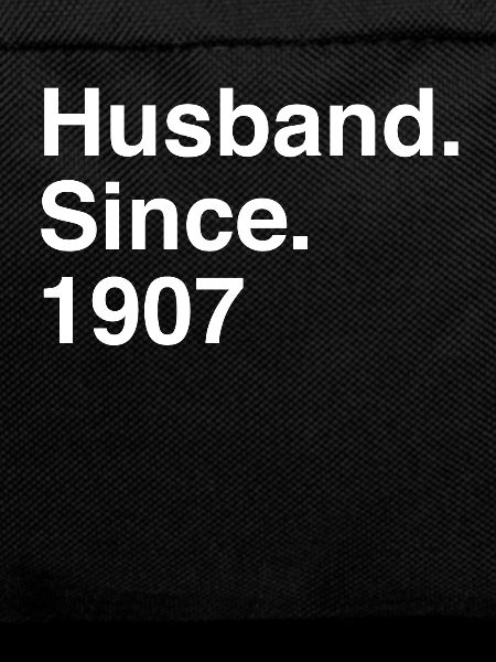 Anniversary Husband Since 1907 Wedding