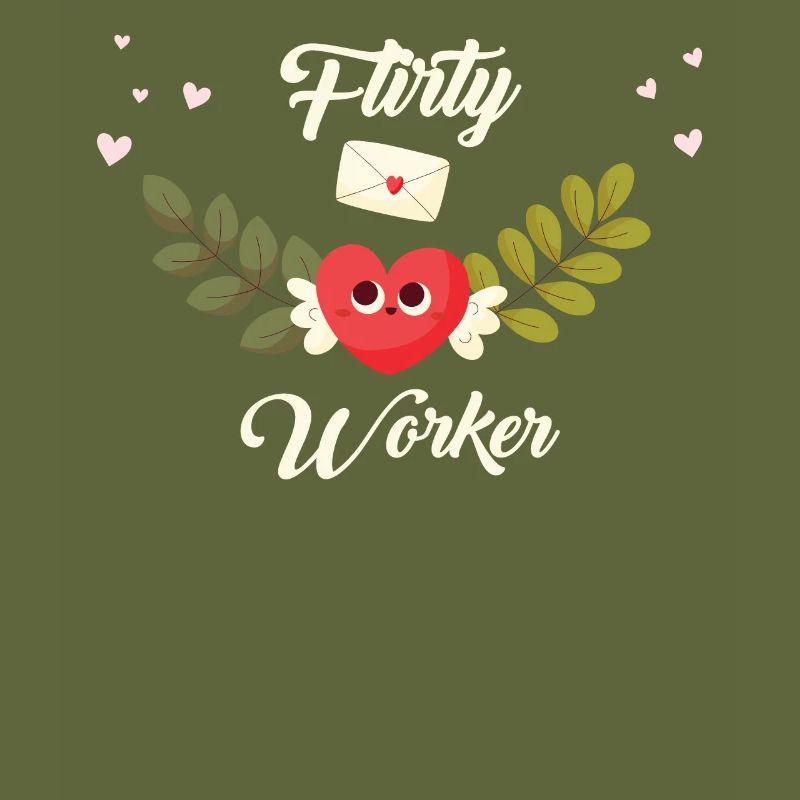 Flirty Worker