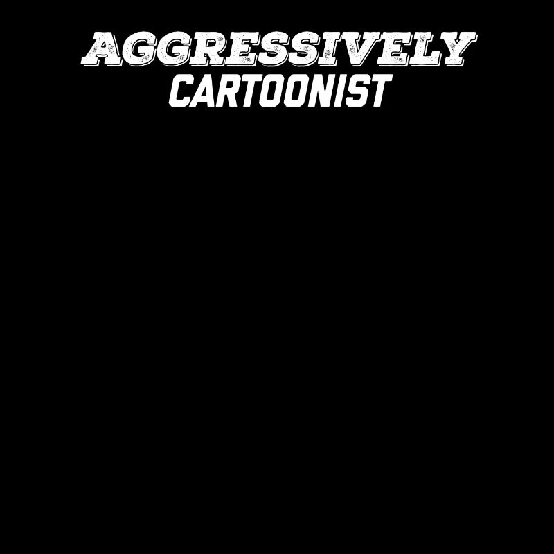 aggressiver Karikaturist