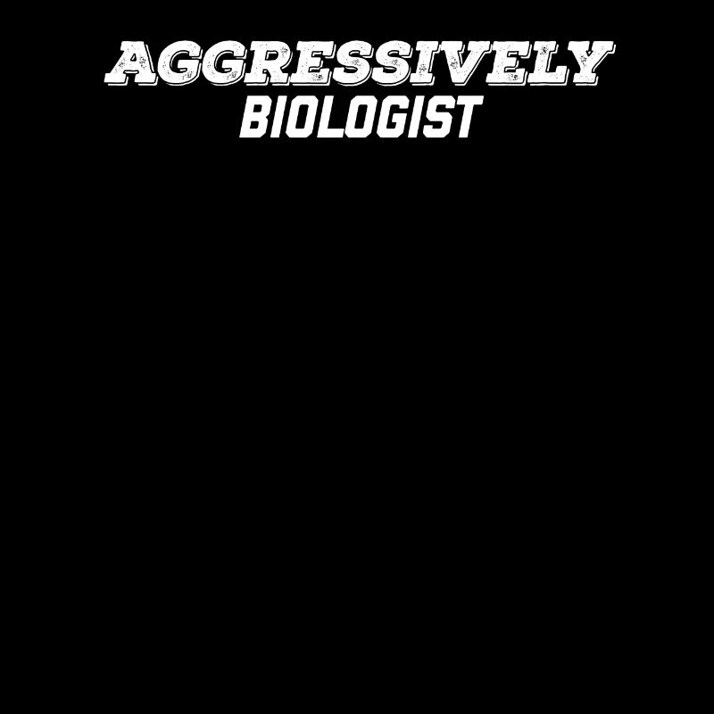 aggressiver Biologe