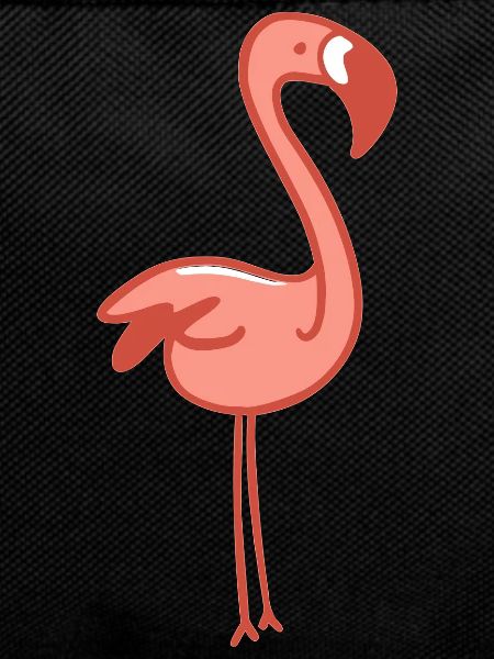 Cute flamingo bird
