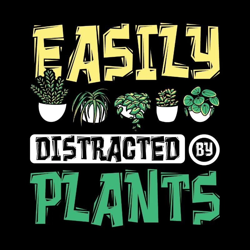 Facilement distrait par les plantes Botaniste