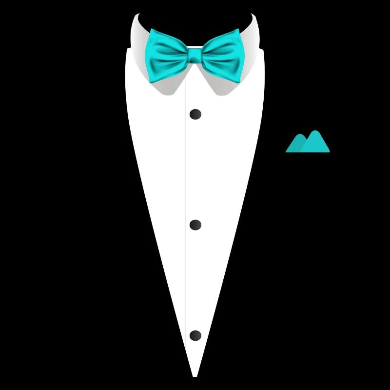 Tuxedo design with Bowtie For Weddings And