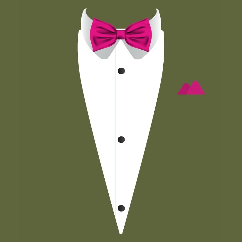 Conception de smoking avec nœud papillon pour les mariages et