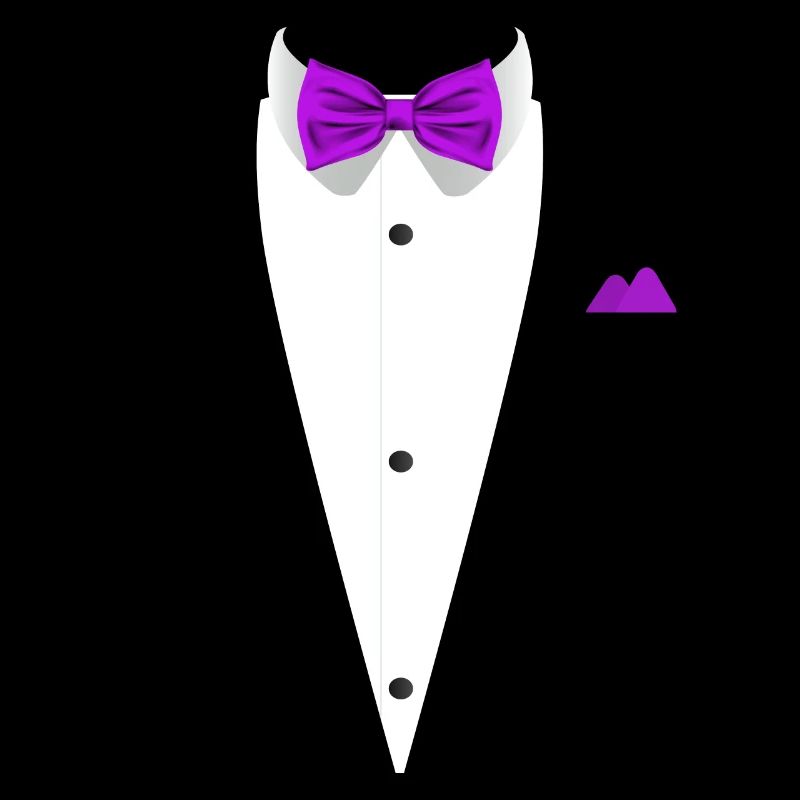 Tuxedo design with Bowtie For Weddings And