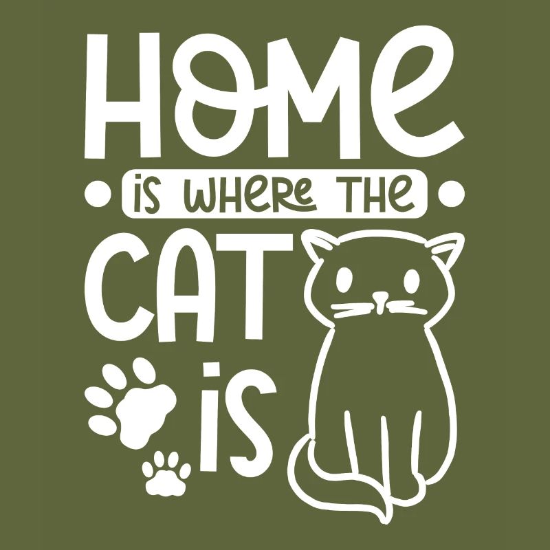 La maison, c’est là où se trouve le chat