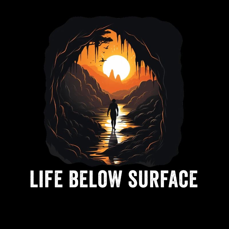 Caving Spelunking For Cave Men Women Funny
